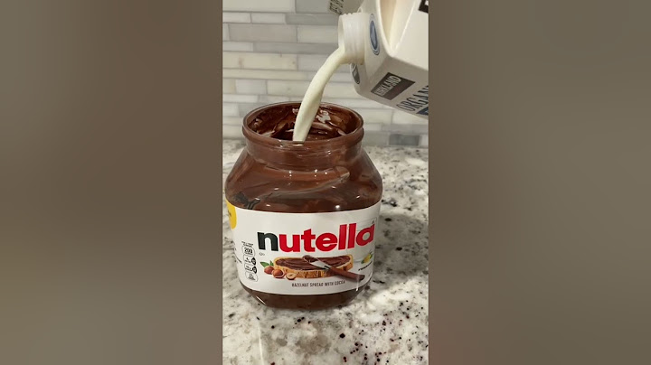 Have you ever tried this?? Nutella Food Hack