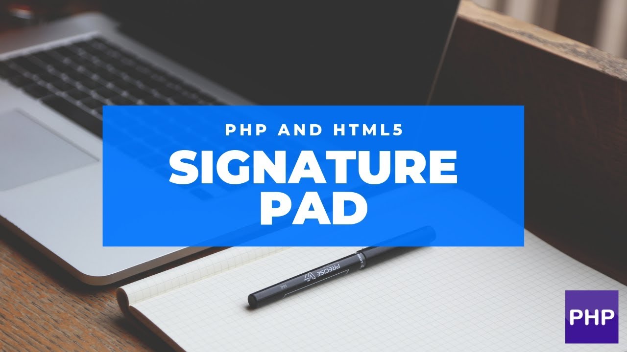 php str_pad  New  Digital signature in form | php