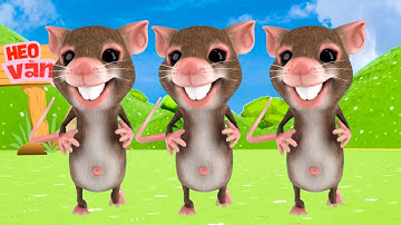 Ca Nhạc Thiếu Nhi | Con Chuột Nhắt - Nhạc Thiếu Nhi Hoạt Hình Vui Nhộn Con Chuột, Chú Chuột Nhắt