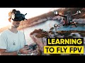 Learning To Fly The DJI FPV DRONE! (From Zero)
