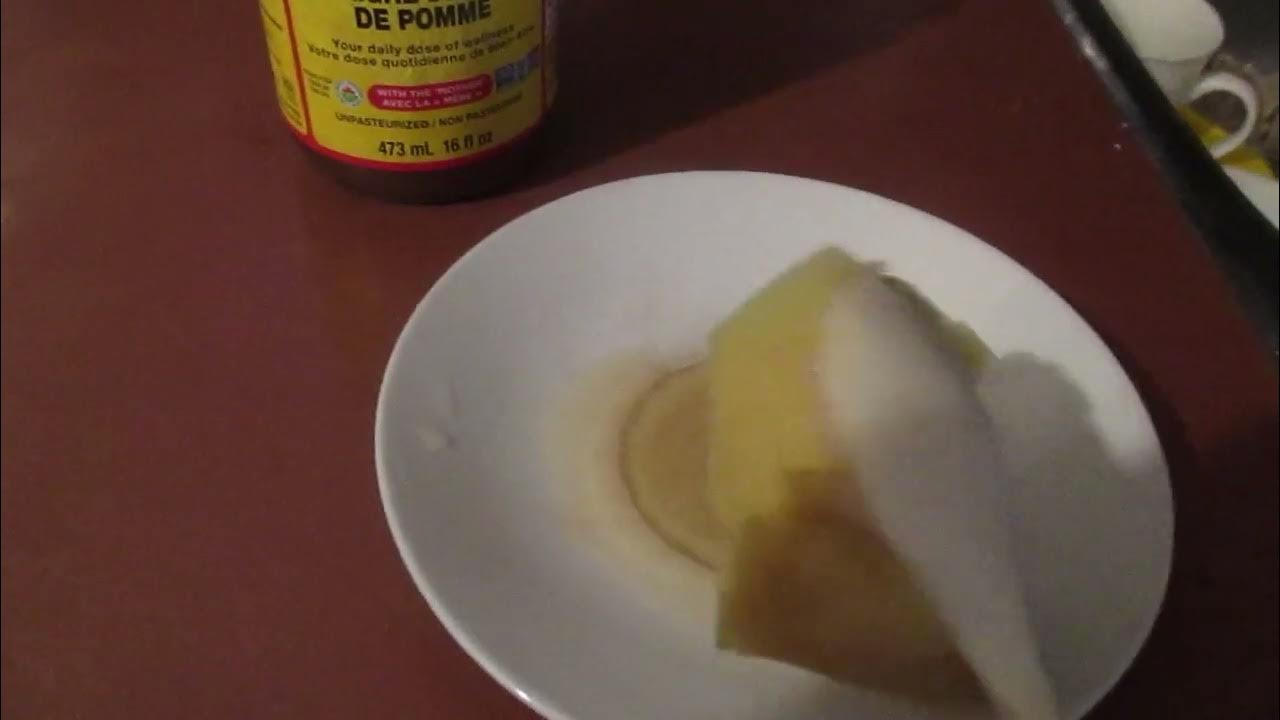 MVI 0958 = Rub = apple cider vinegar on your cramps on legs feet