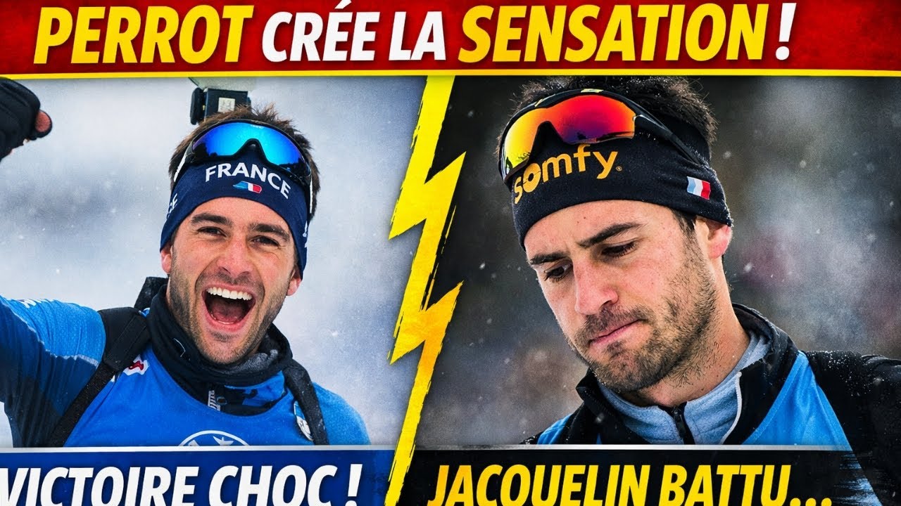 Eric Perrot surprend le monde en battant Émilien Jacquelin à Nove Mesto – Analyse complète.