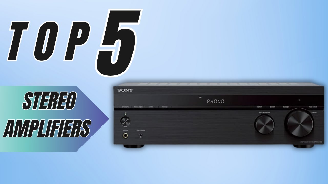 🎶​ Top 5 STEREO AMPLIFIERS Value for Money to buy on Amazon [2025]✅ Hifi For Home
