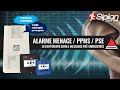 Alarme menace   ppms   pse 2 sons  2 messages pr enregistrs v3