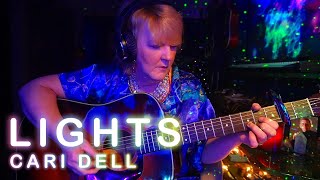 Lights- Journey (LIVE) guitar cover by Cari Dell (female cover) #journey #lights #steveperry