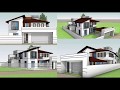 CAD Drawing House Design #2