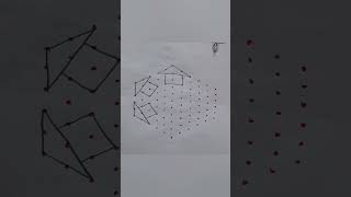 19 June 2026 #todaykolam #minirangoli #uniquedesign #shortsfeed #youtubevideo #rangrangrangoli