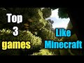 Top 3 games like Minecraft under 100mb || For low end android device.