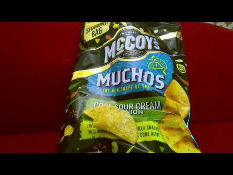 Crisplife - McCoys Muchos Source Cream & Onion crisp review