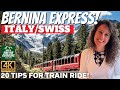 The bernina express switzerland 20 tips for worlds most dangerous railway tracks