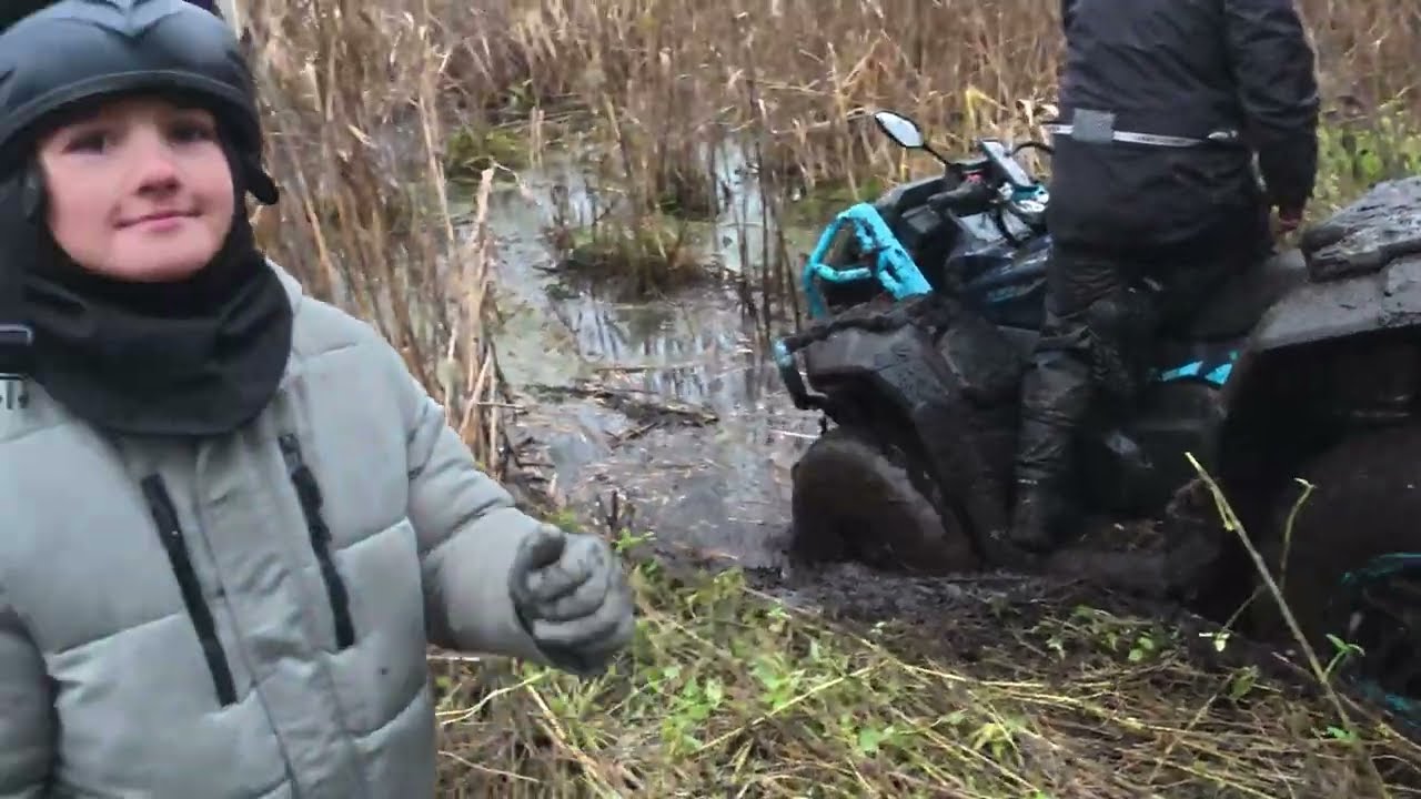 Застрягли в болоті!  Дніпро, квадроцикли і душ з керхера