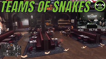 Karma and Scump reacts to the whole squad snaking