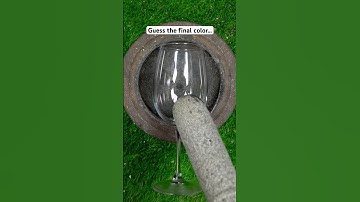 I turned this wine glass into SAND…😳