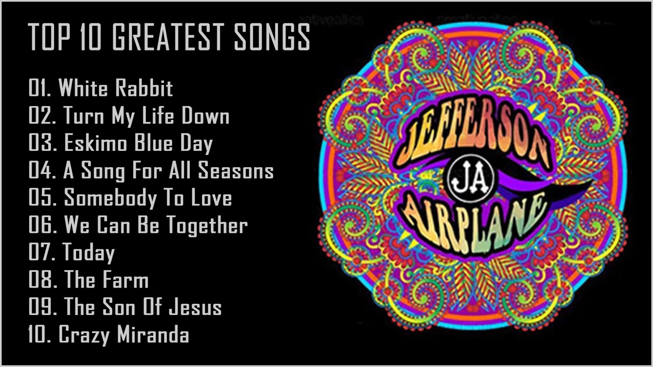 Jefferson Airplane Greatest Hits Full Album - Best Songs of