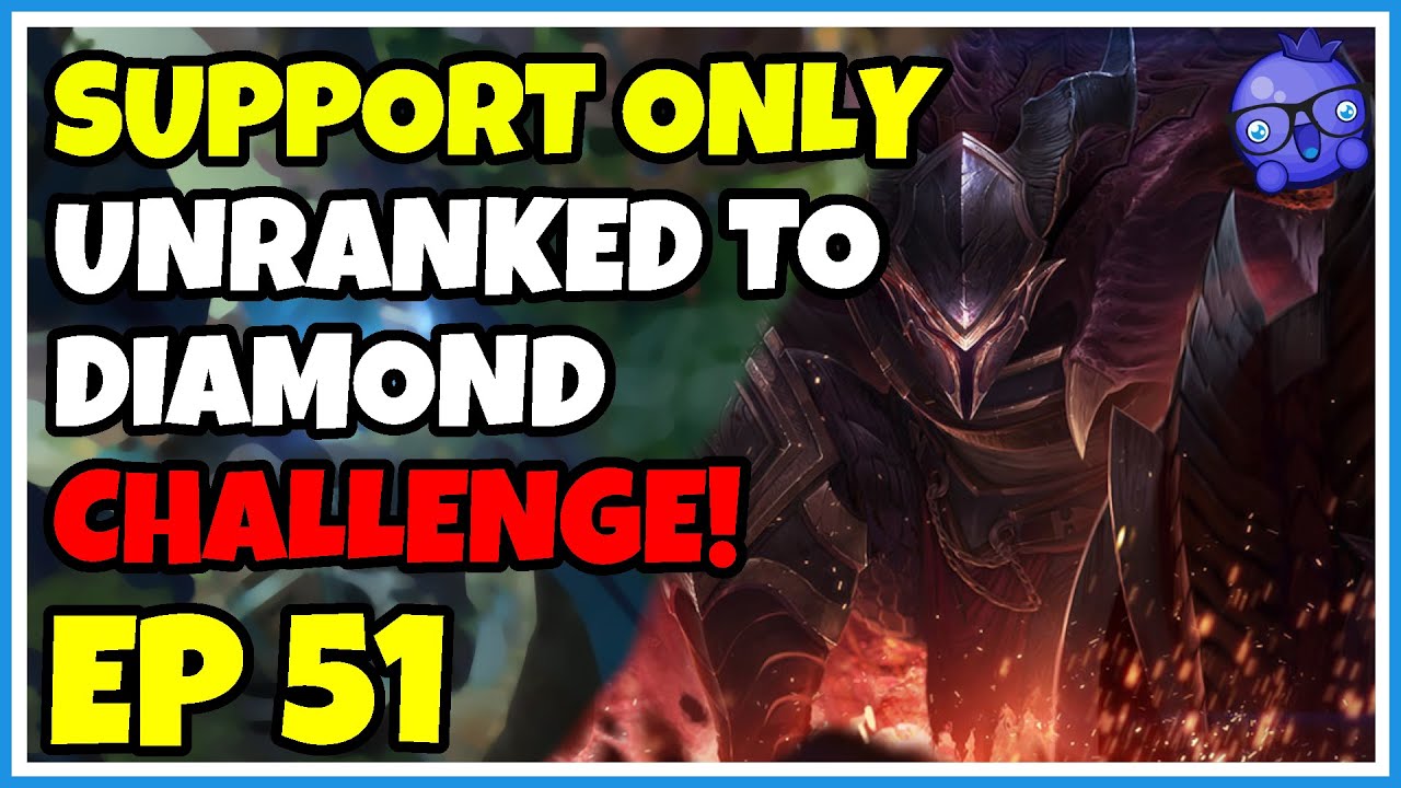 Support Unranked to Diamond Challenge - Episode 51 - Pantheon