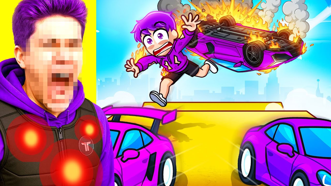 GTA 5 RACE But I Feel PAIN IRL Haptic Suit GTA 5 RACE But I Feel PAIN IRL Haptic Suit