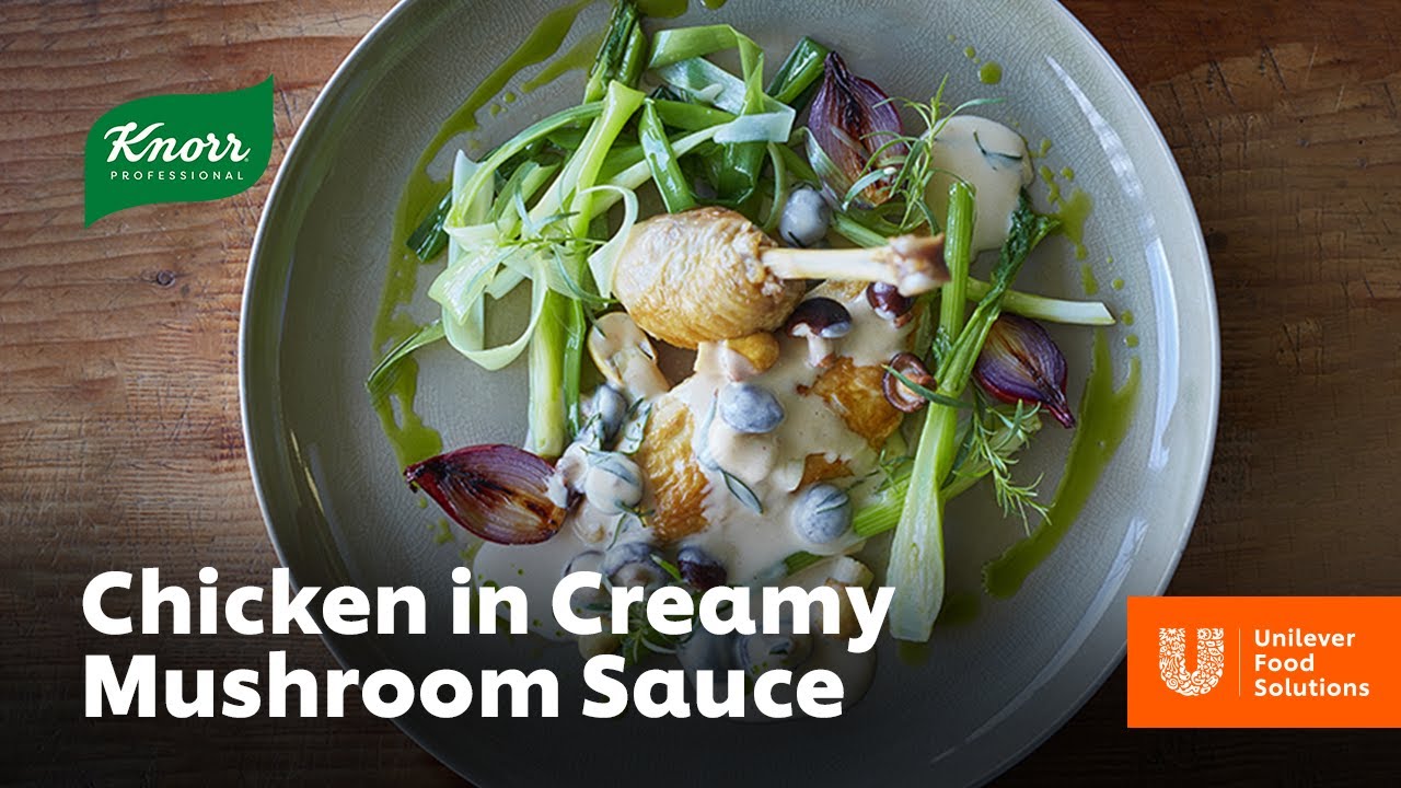 Chicken in Creamy Mushroom Sauce Knorr Demi Glace Sauce Mix YouTube