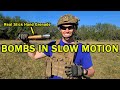 5 Bombs In Slow Motion: Testing Our High Speed Camera