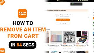 How to Remove An Item From Cart on Temu [NEW]