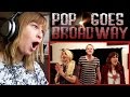 SUPERFRUIT - POP GOES BROADWAY "Blank space/Jealous/Break free" (feat. Shoshana Bean) | REACTION