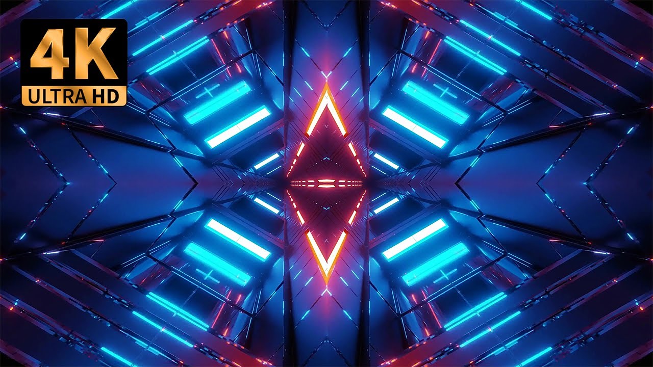 🌟 4K Laser Light Show DJ Visuals 🌟 Neon Laser VJ Loops No Copyright ...