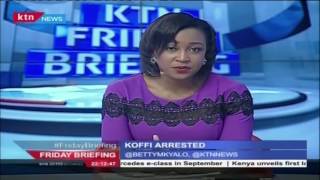 Video thumbnail of "Musician Koffi Olomide arrested after an interview in Nairobi"