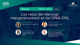 Los retos del liderazgo intergeneracional en las ONG-ONL