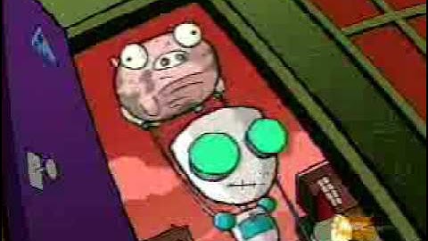 invader zim-spider pig