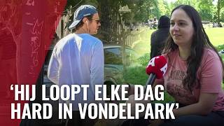 Thumbnail for Vondelpark vol Harry Styles-fans die hem hopen te zien
