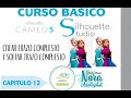 Silhouette CAMEO 5 CURSO Virtual GRATIS SILHOUETTE STUDIO, CAPITULO # 12 CREAR Y SOLTAR TRAZO COMPUE