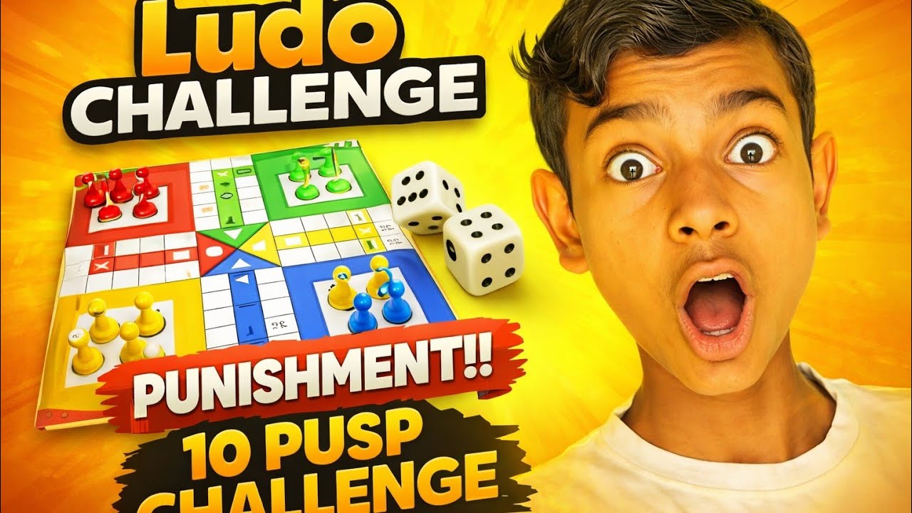 Ludo Challenge 😱 | Loser Punishment 10 Push Up 💪 | Funny Game Challeng