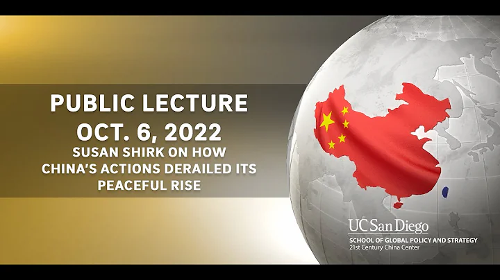 Susan Shirk on How Chinas Actions Derailed its Pea...