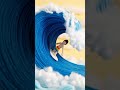 Endless yarn waves you could watch forever 🌊 #yarnworld #macroanimation #satisfyingloop