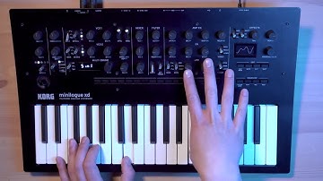 minilogue xd Tutorial How to 2  MULTI ENGINE Oscillator and Filter