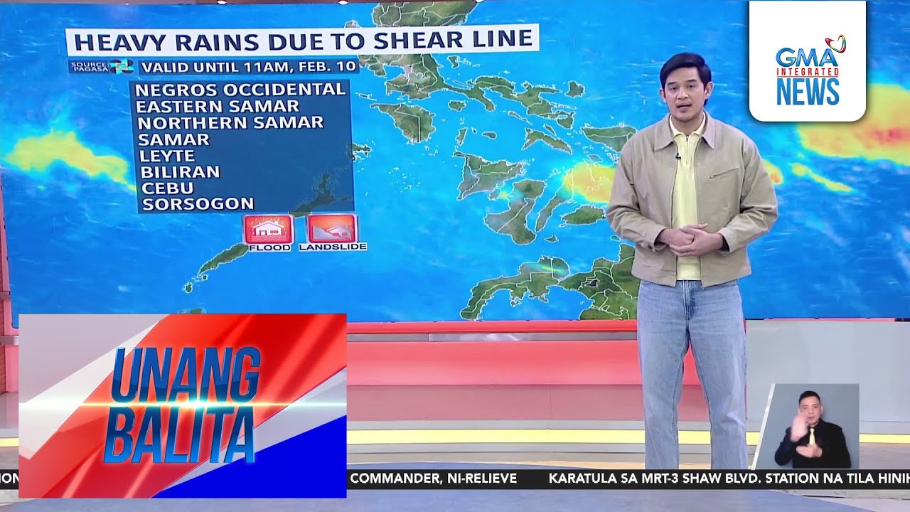 Weather update as of 6 AM (February 10, 2026) | Unang Balita