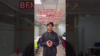 Congratulations 🥳 to All CAIIB Aspirants Who have Cleared BFM Today🎉🎉 #caiib #caiibdec2025