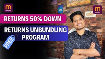 Reduce Meesho Returns Using Returns Unbundling (RU) || Meesho Double Pricing Strategy