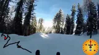 Nauders rodeln, Nauders Tirol, Rodelbahn Test, mit Lindauer Top.  / Sledding Nauders , Bergkastel