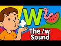 The /w/ Sound 🔊 | Jolly Phonics | Learn English Phonics for Kids Easily