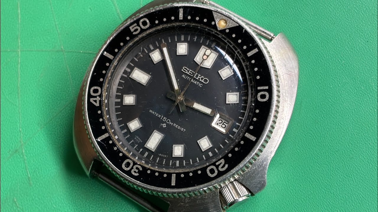 For RR: Seiko 6105-8119 Long Sweep Transitional 9/71 evaluation