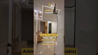 Rohini Sector-23 | Asking 2.85cr Negotiable | 250gaj 4BHK | New Construction
