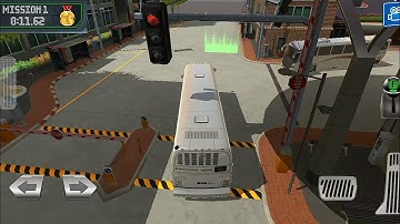 Bus Driving Test | Tricky Challenges | Bus Station: Learn to Drive! Game Play #1 | Abdullah Gaming 🎮