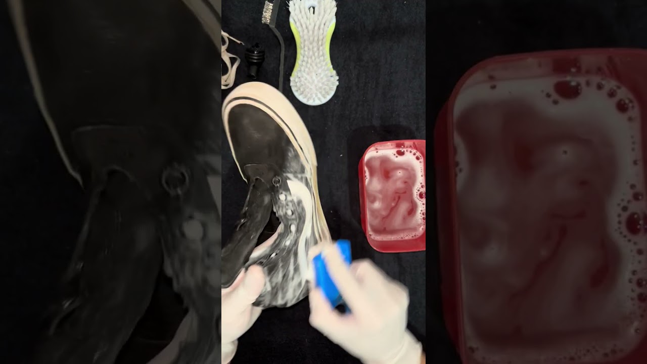 Cómo lavar mis Vans negros 