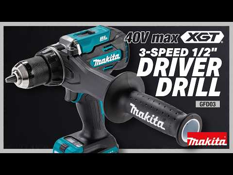 40V max XGT® 3-Speed 1/2" Driver-Drill (GFD03)