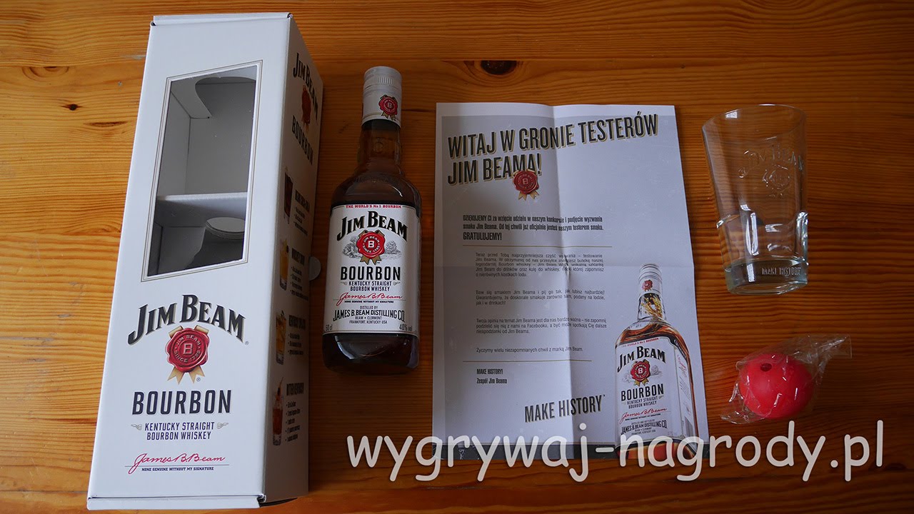 Unboxing nagrody od Jim Beam - wygrywaj-nagrody.pl