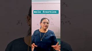 Mole Fraction Explained in 5 Minutes | Class 12 Chemistry#shorts