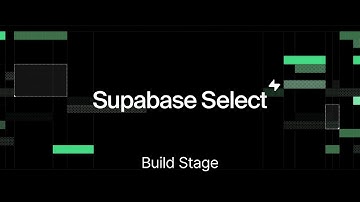Supabase Select Build Stage