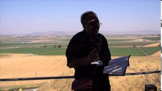 Jezreel Valley at Megiddo, 2015 Israel Tour