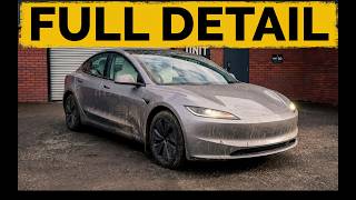 Career Overview Tesla Model 3 Full Detail | Paint Correction | Ceramic Coating
