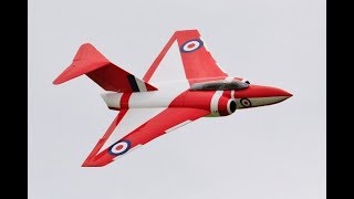 RARE GLOSTER JAVELIN INTERCEPTOR RC SCALE MODEL GAS TURBINE DISPLAY - NLMFC BALDOCK - 2019